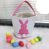 Image of Bunny Easter Baskets for Kids Egg Tote Bag