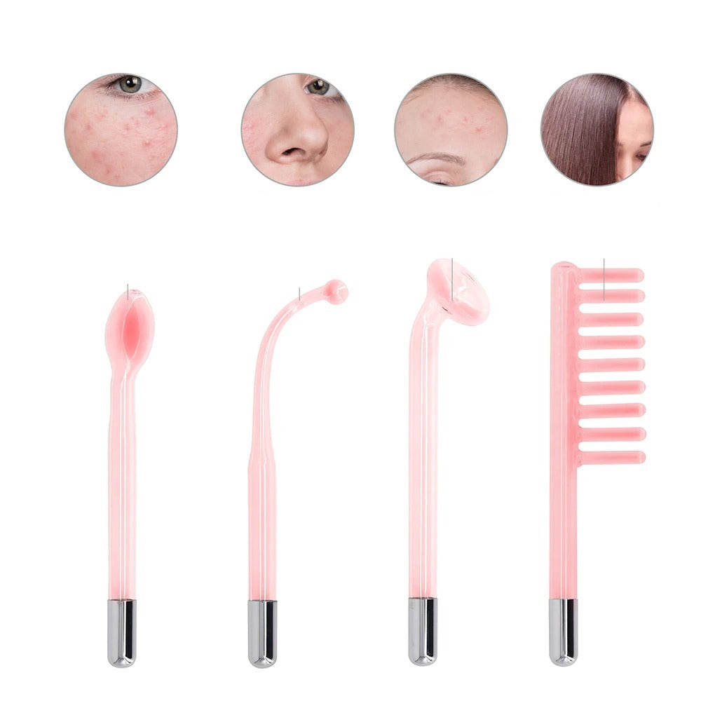 High Frequency Facial Machine Electrotherapy Wand Glass Tube