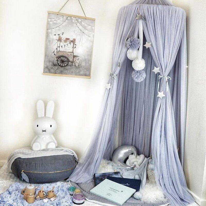 Baby Bed Curtain Round Crib - Balma Home