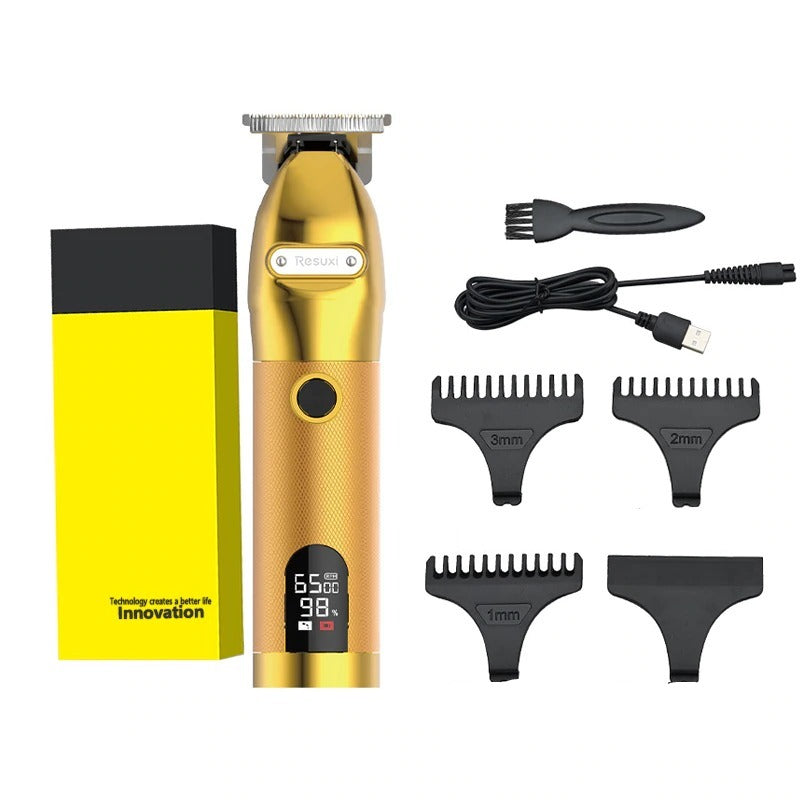 Professional barber Gold clipper hair trimmer