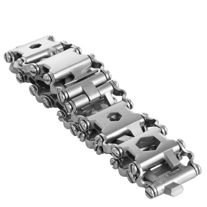 29-IN-1 STAINLESS STEEL MULTI-FUNCTIONAL TOOLS BRACELET