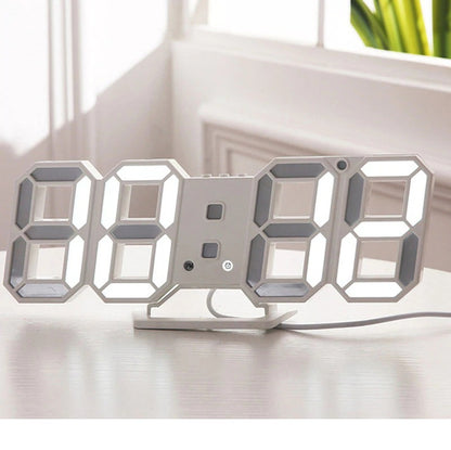 3D LED Wall Clock Modern Design