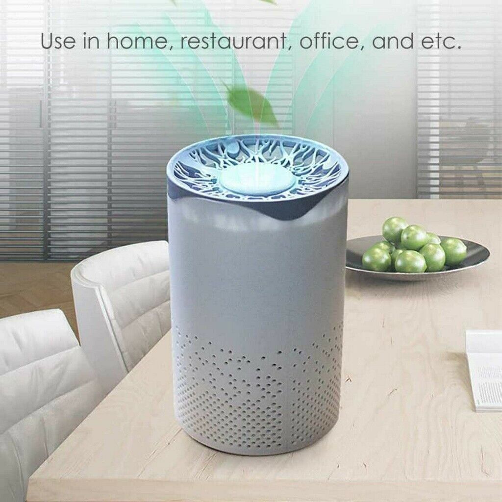 Air Purifier Whole House UV Light Germicidal Activated Carbon Filter Sterilizer