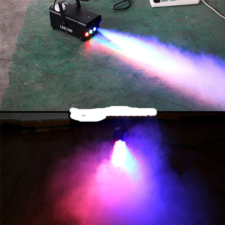 500W LED Fog Machine With RGB Lights Wireless Remote control