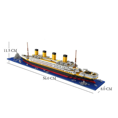 180 Pcs Building Blocks Titanic Toys