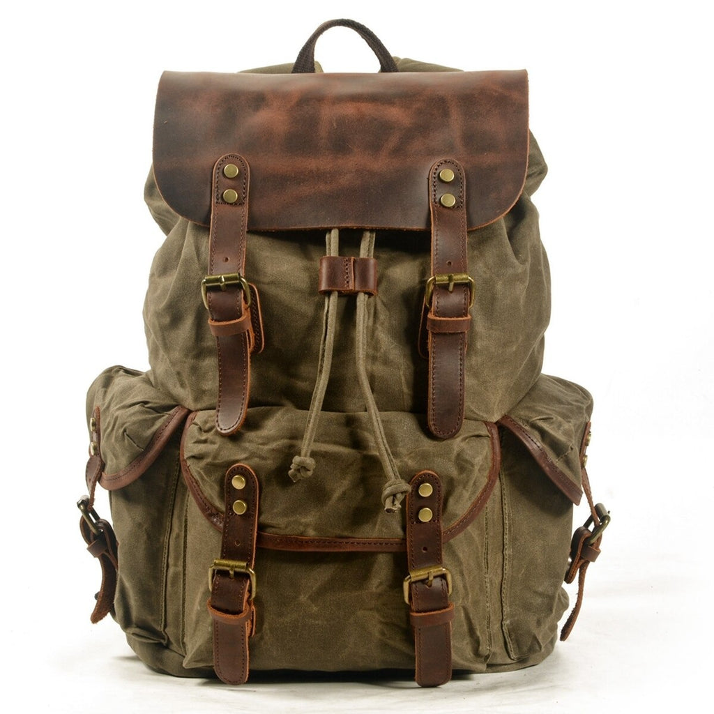 Hinton Crazy Horse Leather Backpack