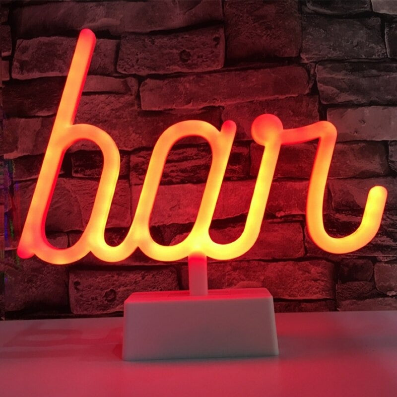 Buy Personalized Home Bar LED Neon Light.