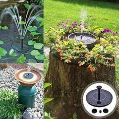 Solar-Powered Easy Bird Fountain Kit
