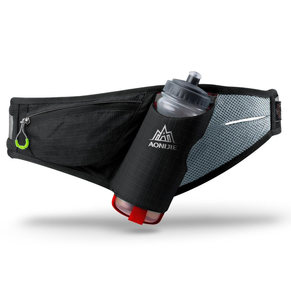 Fanny pack with water bottle holder, Olive