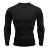 Image of Men's Belly Hiding Shaper Stomach to Chest Slimmer Compression Shirt