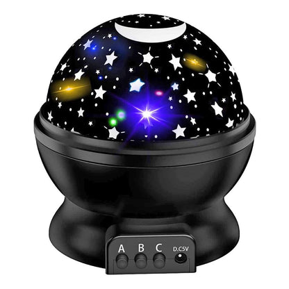 Starry Night Sky Bedroom Night Light Projector for room