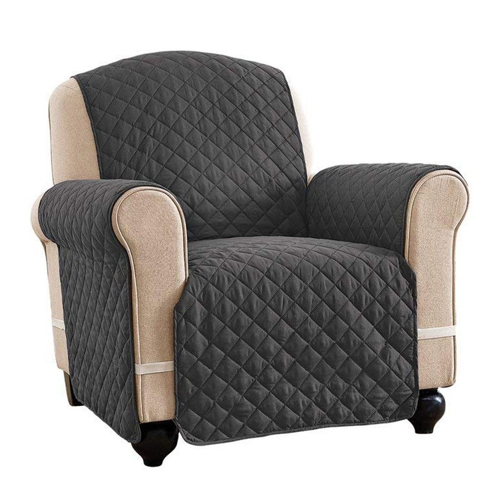 Fleece Recliner Furniture Cover with Pockets
