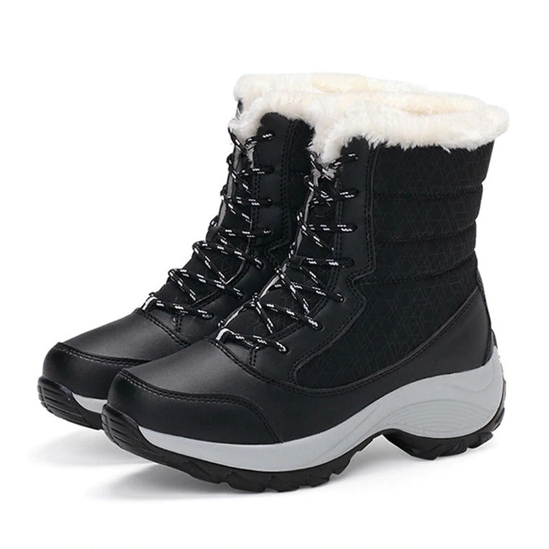 Winter Women Wading Boots Waterproof Platform