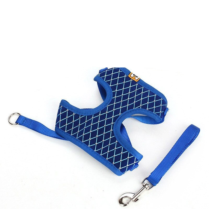 Breathable Adjustable Escapeproof Cat Harness Vest