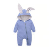 Image of Bunny Baby Rompers Cotton Hoodie