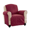 Image of Fleece Recliner Furniture Cover with Pockets