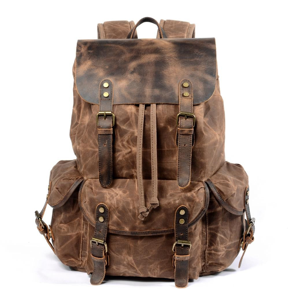Hinton Crazy Horse Leather Backpack