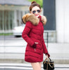 Image of Hooded Womens Winter Coat | Down Jacket With a hood