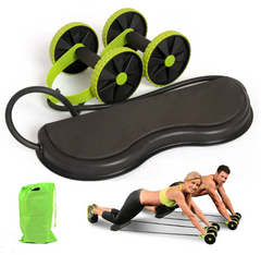 Ab Roller Wheel with Mat | Multi Function Ab Machine