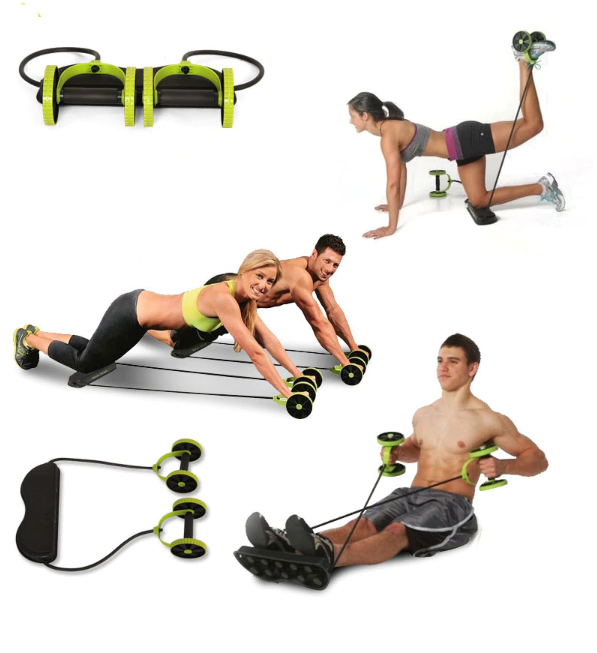 Ab Roller Wheel with Mat | Multi Function Ab Machine