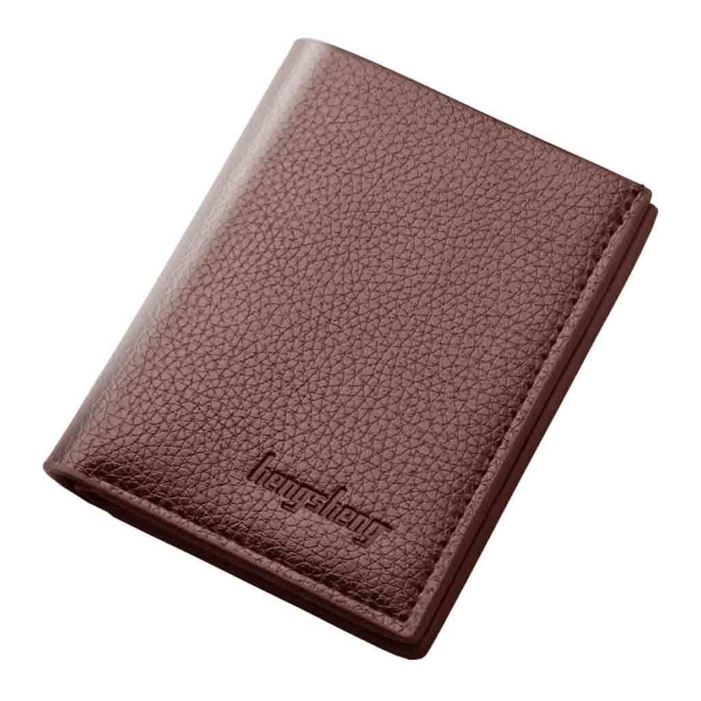 Classic Bifold Vertical Men's Wallet Ultra Thin