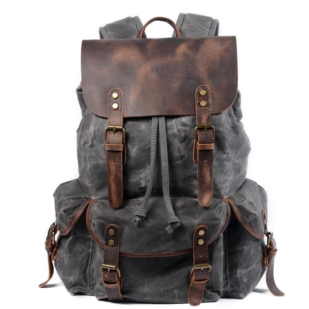 Hinton Crazy Horse Leather Backpack