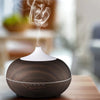 Image of WiFi Smart Home 400ml Essential Oil Diffuser Alexa and Google Home Dark Wood