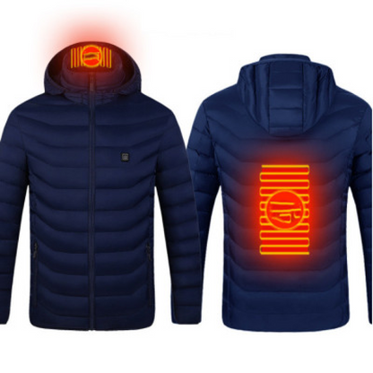 Heated Electric Warming Jacket Coat Fleece Work Body Battery Heating Apparel for Men and Women