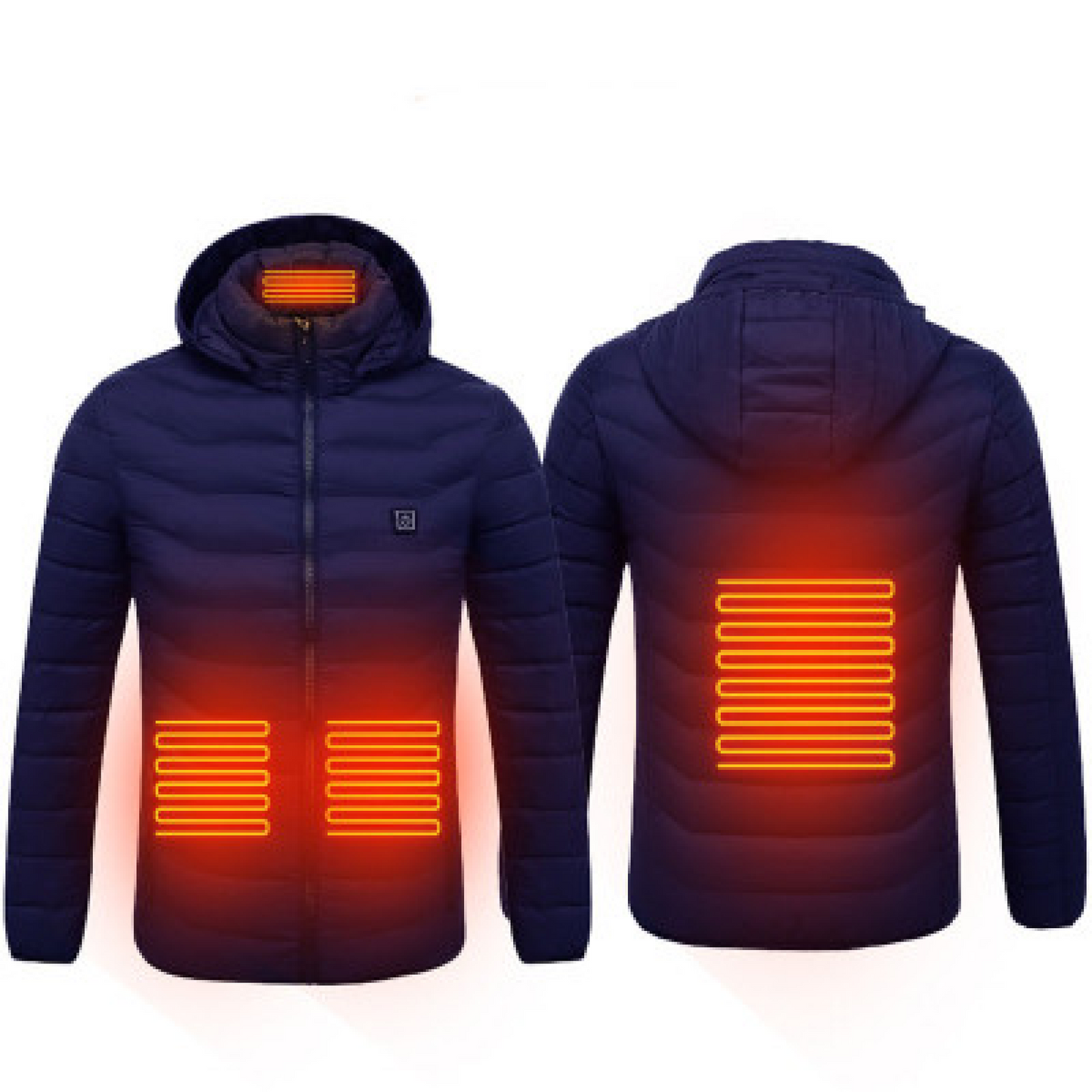 Heated Electric Warming Jacket Coat Fleece Work Body Battery Heating Apparel for Men and Women