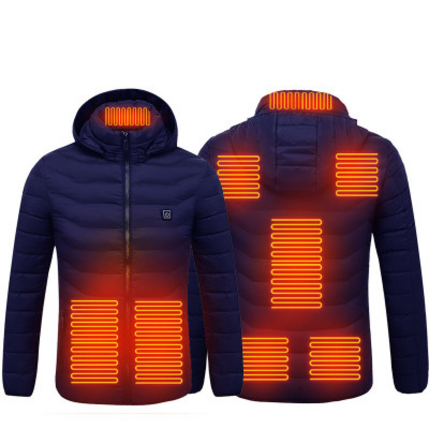 Heated Electric Warming Jacket Coat Fleece Work Body Battery Heating Apparel for Men and Women