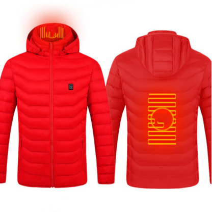 Heated Electric Warming Jacket Coat Fleece Work Body Battery Heating Apparel for Men and Women