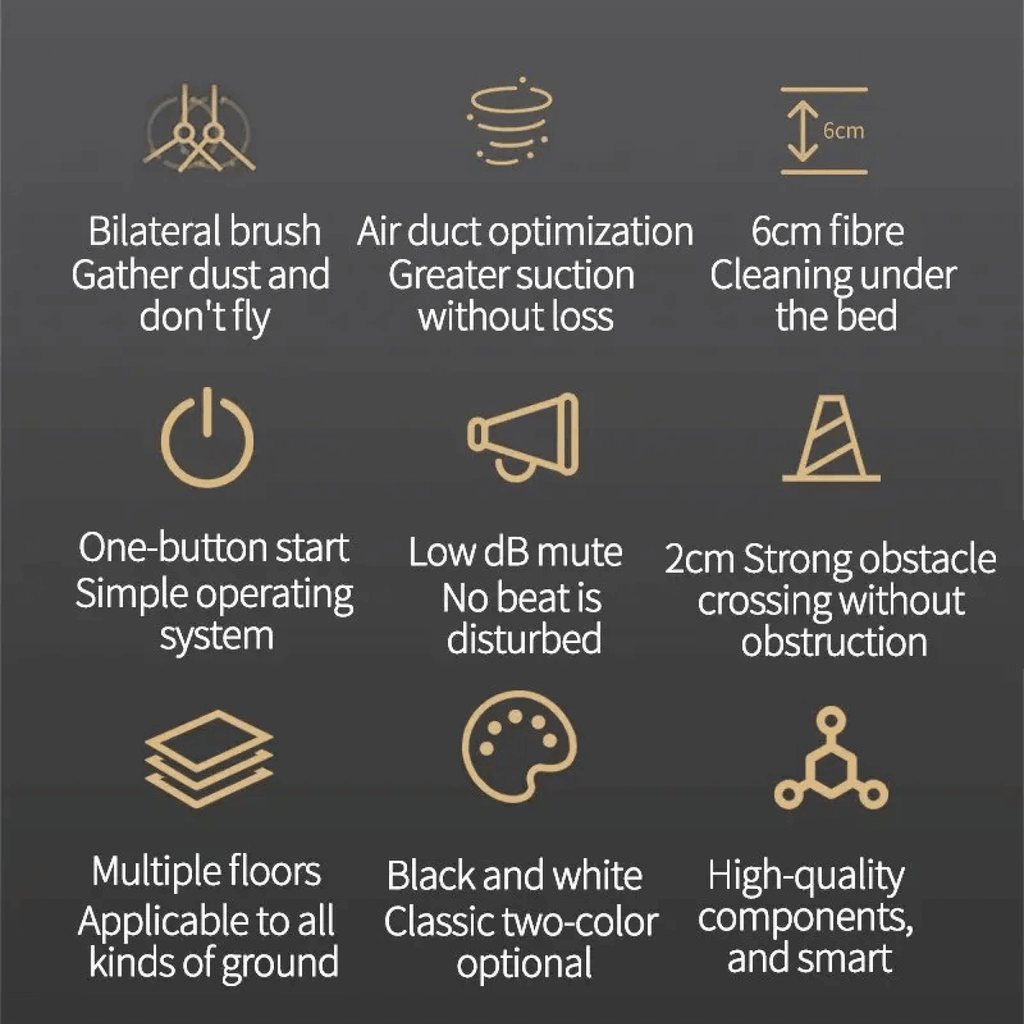 Best Rated Automatic Robot Vacuum Autonomous Top rated Vaccum Cleaner and Mop