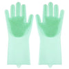 Image of Scrubbing Gloves Dishwashing Cleaning Gloves