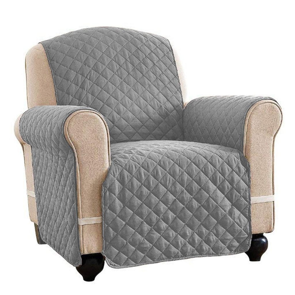Fleece Recliner Furniture Cover with Pockets