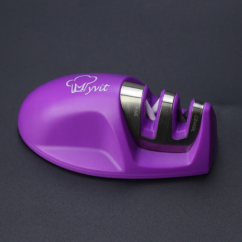 Knife Sharpener 3 Stage Tungsten Diamond & Ceramic