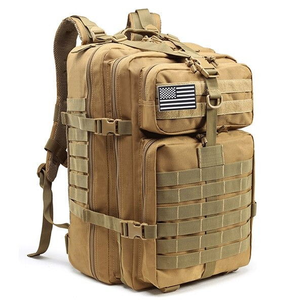 50L Tactical Backpack Military Waterproof 3 Day Assault Pack,