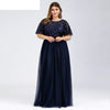 Image of Plus Size Sequined Evening Dresses