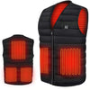 Image of Heated Vest Electric Jacket Coat USB Warm Heat Pad Winter Body Warmer Unisex, X-Large