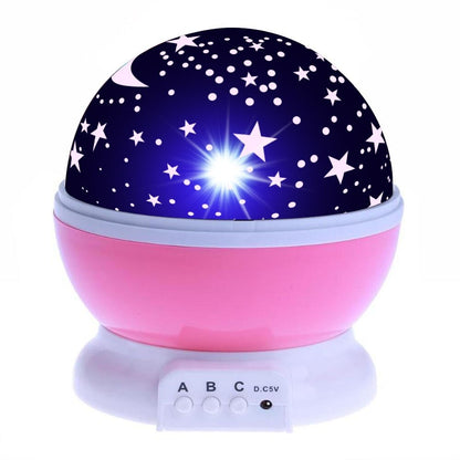 Starry Night Sky Bedroom Night Light Projector for room