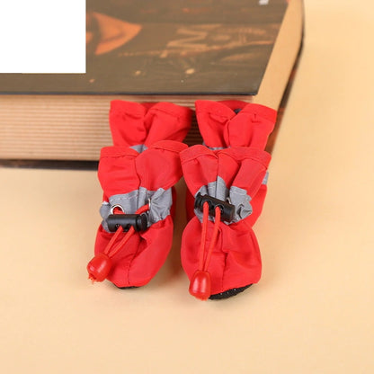 Waterproof Anti-Slip Cat Booties Pet Dog Boots