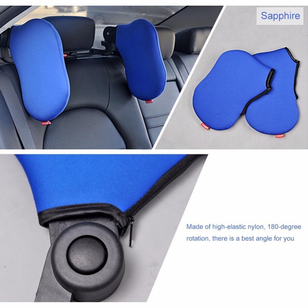 Adjustable Safe Car Seat Headrest