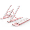Image of Adjustable Foldable Laptop Stand Desktop Notebook Laptop Riser for desk