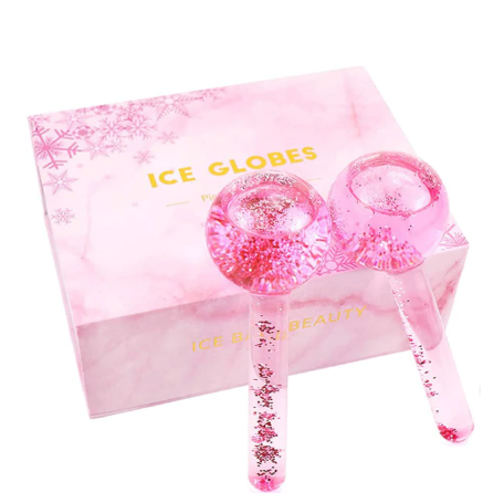 Ice Roller For Face Cooling Ice Water Wave Ice Globes Face Massage Skin Care Face Roller Ice
