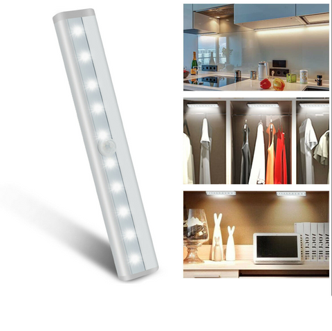 Wireless Cabinet Lights LED Strip Under Cabinet Lighting Hardwired Closet Kitchen Night Lamp