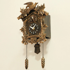 Living Room Bird Cuckoo Clock Modern Decorations Home Vintage Clock Wall Day Time Alarm