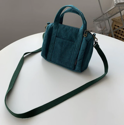 Mini Tote Bag Canvas Girls Purses Handbags Crossbody Mini Bags Interior Pocket With Zipper
