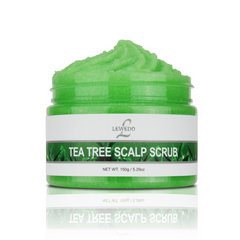 Scalp Scrub For Massage Tea Tree Oil Control Refreshing Cleansing & Strengthen Scalp Exfoliation