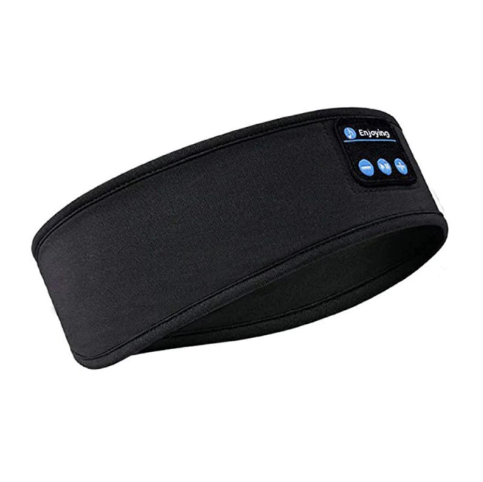 Bluetooth Wireless Sleep Headphones Sports Thin Soft Elastic Headband Headphones Eye Mask