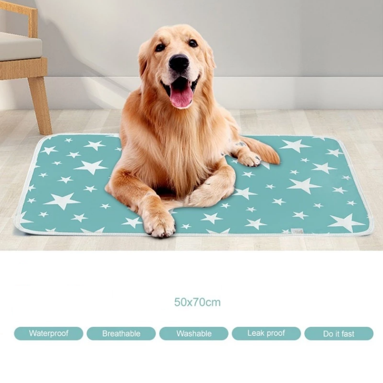 Cooling Summer Pee Pad Diaper Mat For Cat Blanket Sofa Waterproof Washable Pee Pads For Dogs