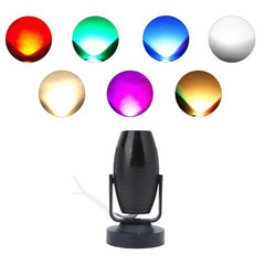 RGB LED Stage-Suitable 85-265V 1W - 3W 360° Movement LED Spotlight Atmosphere Spot Beam Lamp